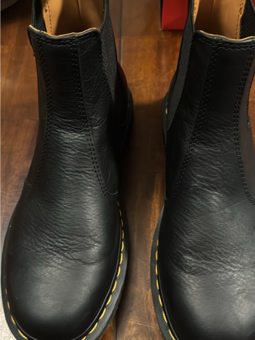 Dr. Martens Black Leather Chelsea Boots Ambassador
